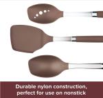 BPA Free Nylon Kitchen Utensil Sets Heatinsulated LFGB Approved