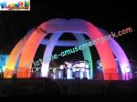 Color Change Tent Inflatable Lighting Decoration For Wedding , 6M
