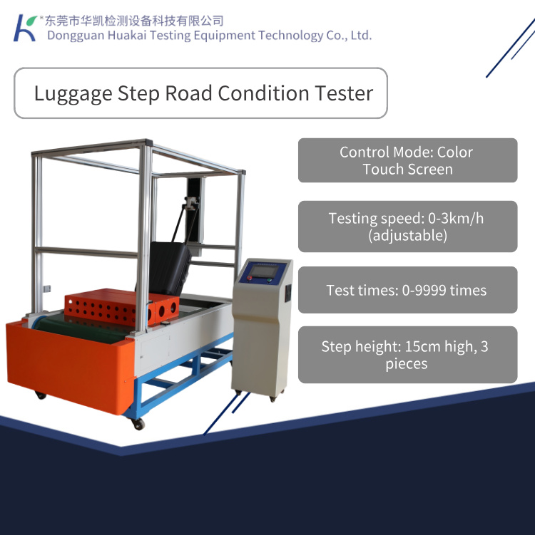 Suitcase Step Obstacle Testing Machine Simulate up Down Stairs for Wheel Axle Frame Durability Test QB/T 2920 QB/T 2155