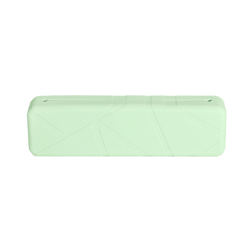 Portable LFGB Silicone Makeup Brush Case Large Capacity