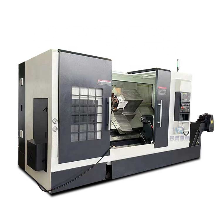 TCK56 CNC Lathe Machine Slant Bed Lathe Living Turret