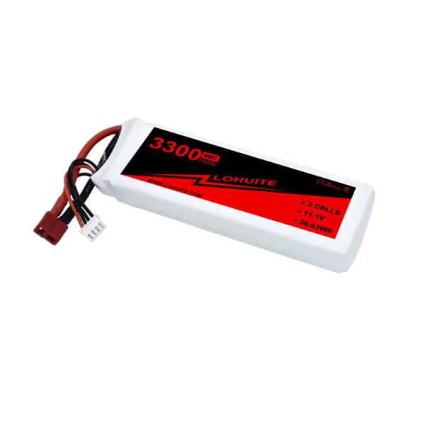 3s 3300mAh 11.1V 60C LiPo Battery for RC Helicopter Aircraft Quadcopter Cars