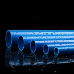 Garden PVC Rigid Pipes / Rigid Irrigation Pipe DN20 32 40 50 63 75
