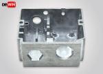 Alloy Gravity Diecast Aluminum Enclosures Customized Size Silver Color