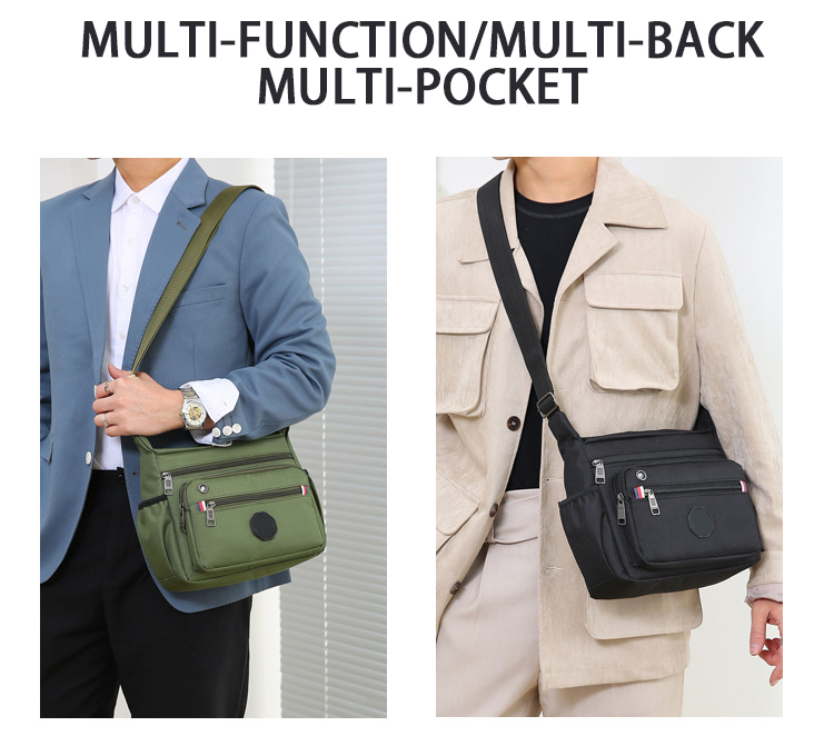 Sympathy Casual Men's Messenger Bags Shoulder Sling Bags High Capacity