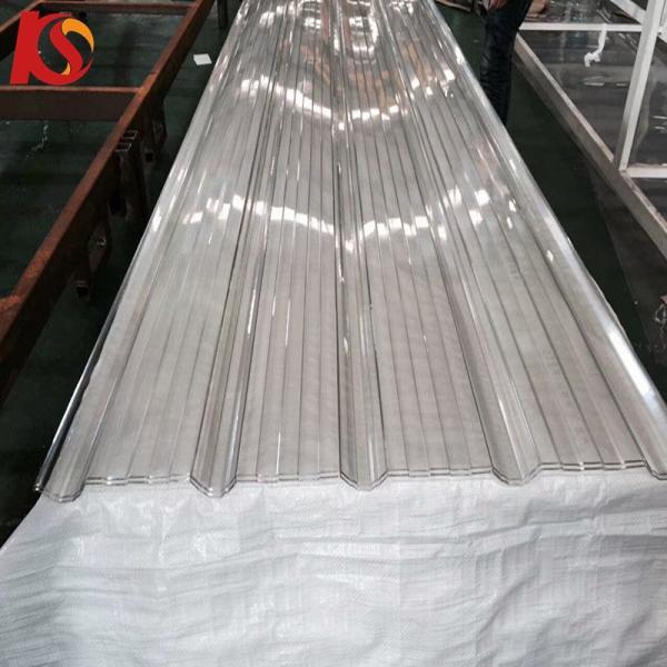 Eco-Friendly PC Corrugated Roofing Tile High Glossy Polycarbonate Roof Sheet