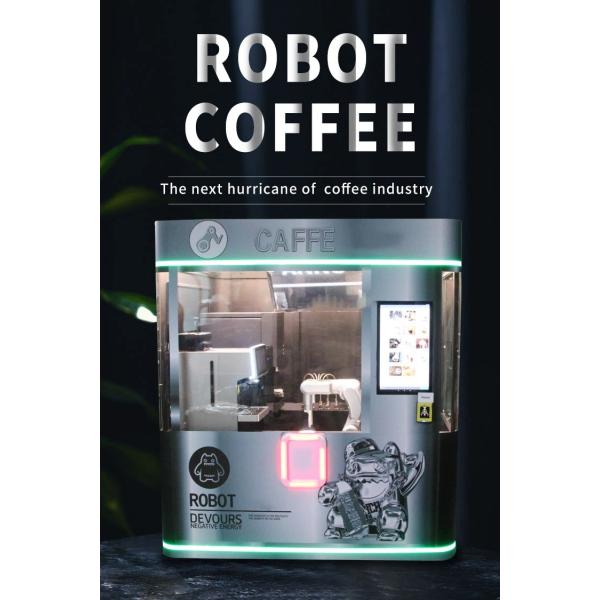 Automatic Coffee Robot Barista with Customizable Recipes