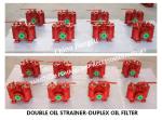 Duplex Oil Filter For Oil Purifier Outlet Model:AS4032-0.75/0.26 CB/T425-94