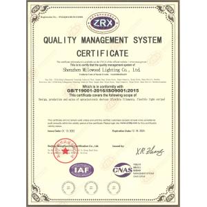Shenzhen Milewood Technology Co., Ltd. Certifications