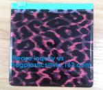 Slider Zipper Cosmetic Pvc Bag Clear Vinyl Pvc k Bag,Matte PVC Zipper Slider Bag