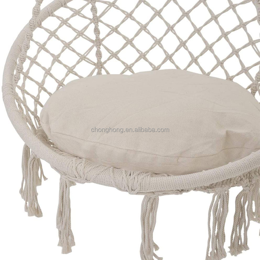 Hammock Patio Swing Chair Yard Garden Macrame Swing Hanging Chair Pet Hammock
