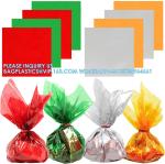 Cellophane Wrap Roll - Xmas Cellophane Wrap For Christmas To Wrap Gift Basket,