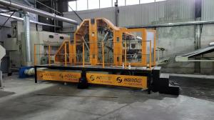 Wholesale Evenly Feeding Double Doffer 800kg/H Nonwoven Polyester Carding Machine 80m/Min from china suppliers