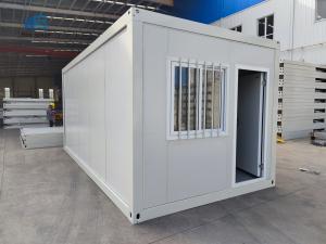Wholesale Galvanized Steel Foldable Container Homes , Powder Coating Prebuilt Container Homes from china suppliers
