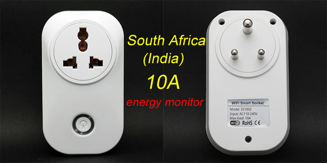 Tuya WIFI Smart Socket Smart Plug EU UK Swit AU BR FR JP Israel Ita ZA Plug 10A Remote Control Alexa Google Home Energy