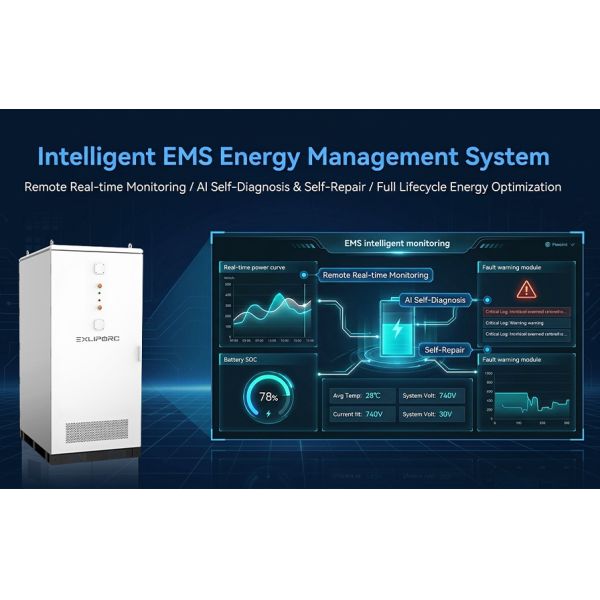 125kW/261kWh Liquid Cooling BESS with Off-grid Capability for Mining and Remote Areas