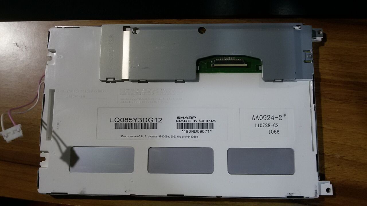 LQ085Y3DG12 8.5INCH LCM 800×480RGB Sharp TFT LCD Display