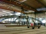 Banquet Hall Agricultural Steel Framed Buildings With Alkyd Grey Paint