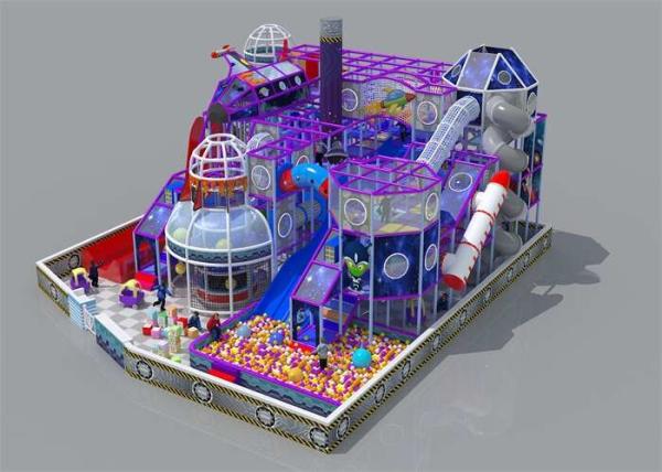 Space Themed Indoor Big Playground Kids Play Center Commerial Kids Equipment For