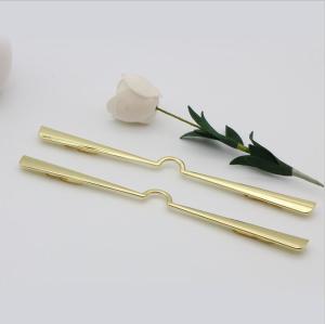 Wholesale High quality luggage hardware accessories gold decorative lock strip decorative hardware long 174MM for sales from china suppliers