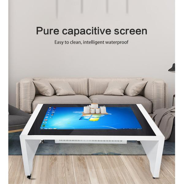 55 Inch Interactive Touch Screen Coffee Table For Conferenc / Dining / Display / Bar
