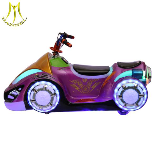 Hansel indoor amusement park rides electric motorbikes remote control ride on