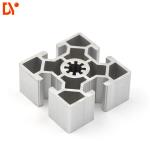 Square 6063 Extrusion Aluminium Tube Sections , Customized V Slot Aluminum