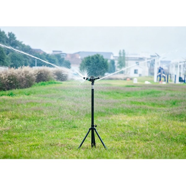 360° Adjustable Brass Impact Sprinkler System | Large Flow Anti-Clog For Farm & Mining