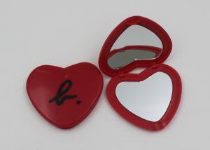 Wholesale Heart Shape Travel Magnifying Makeup Mirror For Wedding Gift , Mini Makeup Mirror from china suppliers