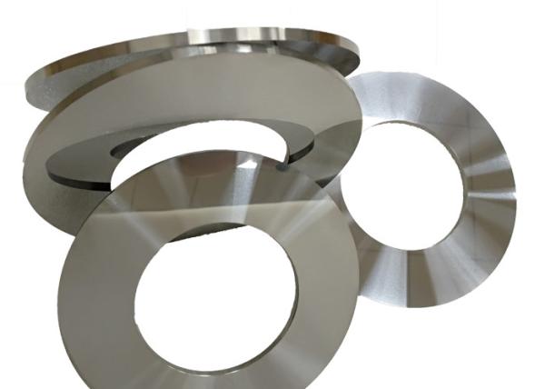 85-93 HRA Tungsten Carbide Cutting Disc Bottom Knives for Paper / Film / Foil /