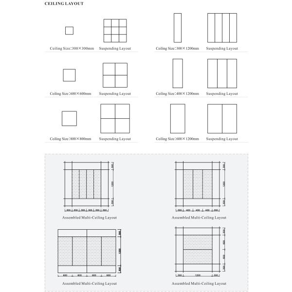 Architecture Pressed Metal Lieanr Grid Ceiling for Building Decorative Aluminium Wire Mesh T Bar Ceiling