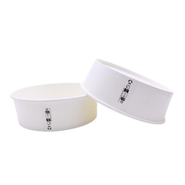 Customized 8oz Kraft Soup Containers Disposable Soup Cups With Lids