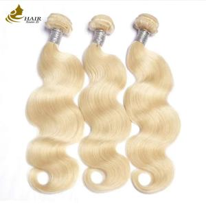 Wholesale Brazilian Human Hair Body Wave Ombre Color 613 Remy Human Hair Extensions from china suppliers