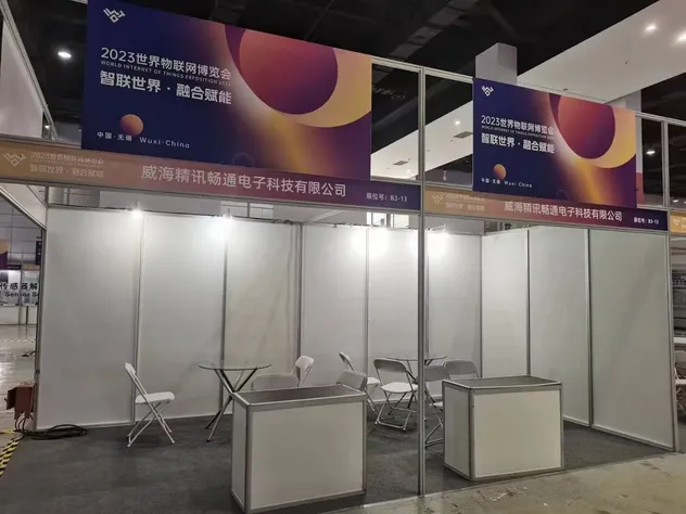 Xinmiao Customized Shell Scheme Booth 2 by 2m for Exhibition and Event