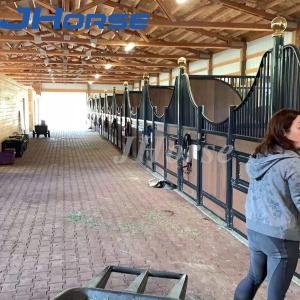 Wholesale High Resistant Horse Stable Panels Horse Stall Fronts With Steel Tubes More Ventilation from china suppliers