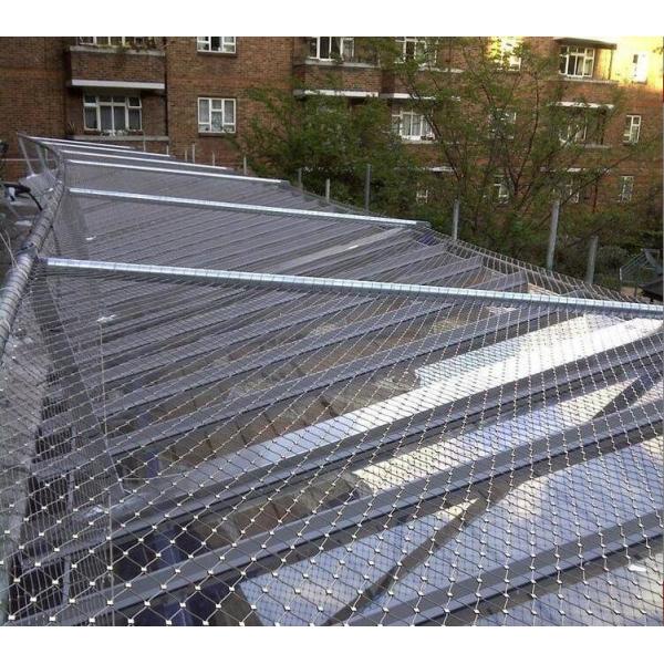 Flexible Stainless Steel Rope Netting Safety Resistant Fall Proof Fence
