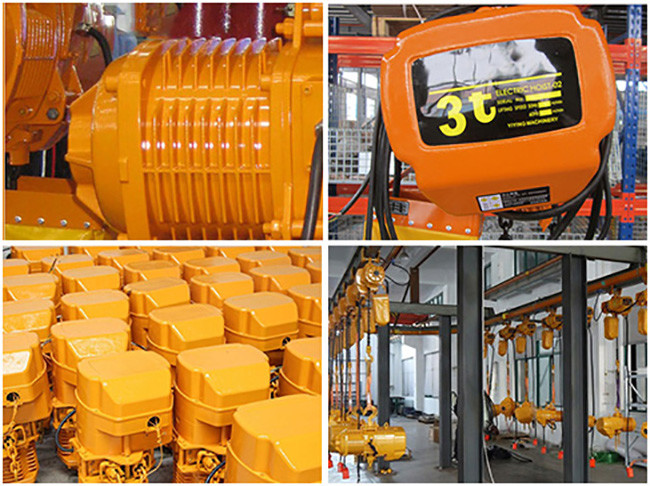 Durable Transmission Line Stringing Tools Capacity 2 Ton Electric Chain Hoist Lifting Equipment