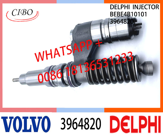 VOL 3964820 BEBE4B10101 Fuel engine Diesel Injector 3964820 BEBE4B10101 A0 for VOL D12 3080 EURO SPEC 380-420 HP