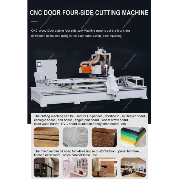 Dust Suction Port 200*1pcs Woodworking MJ-27308 CNC Cutting Machine for Wood Furniture