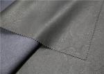100% Viscose Embossed PU Leather 300 Gsm Anti - Mildew For Clothing Fabric