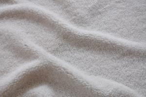 Wholesale white Warp Knitted Fabric Recycled , Polyester Knit Solid Fabric from china suppliers
