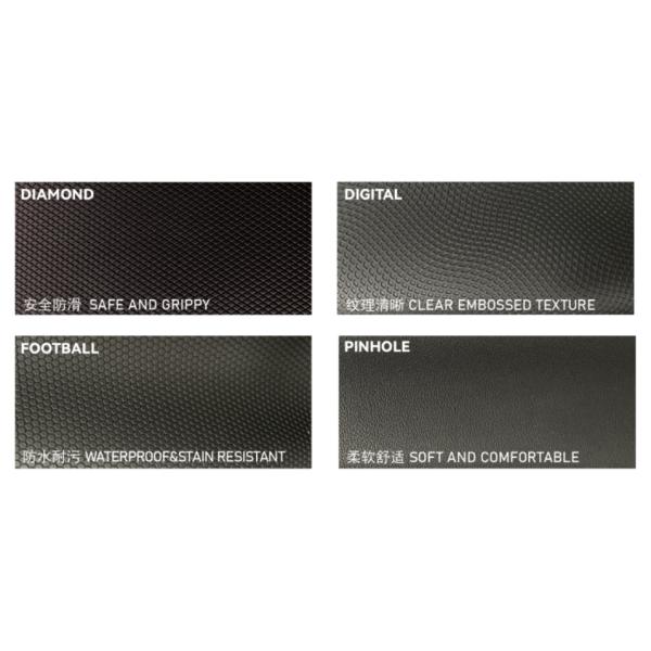 PU Rexine Leather For Gloves PU Wet Embossed Non Slip