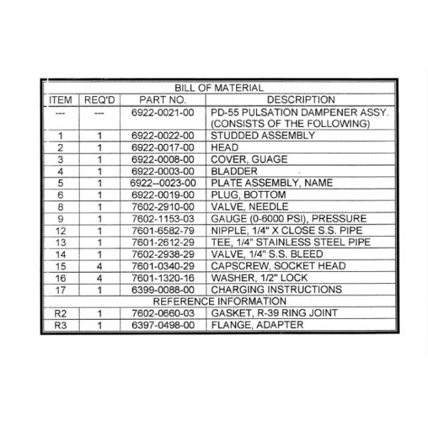 FB-1600 Mud Pump Parts Shell Assy For Pulsation Dampener API 7K 0