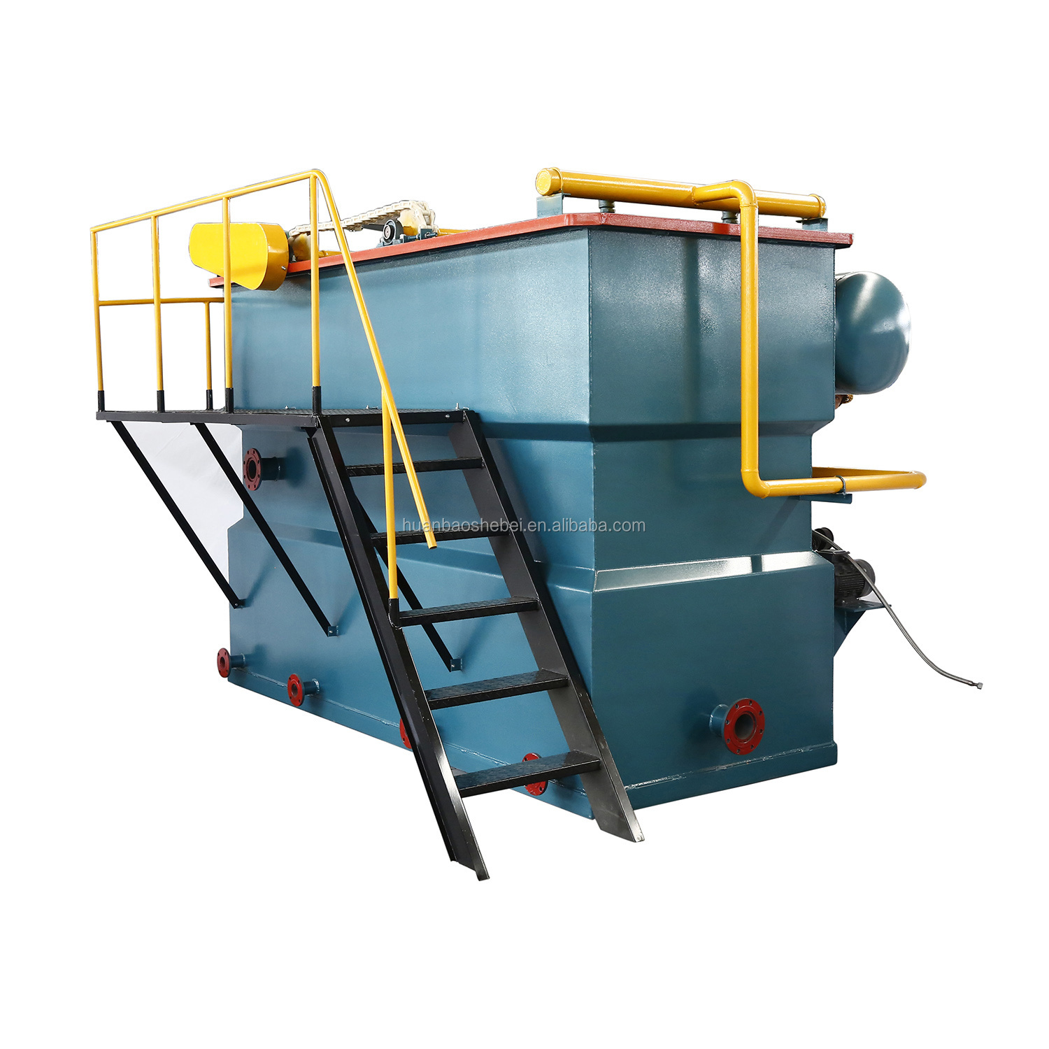 1000 kg Weight Dissolved Air Flotation Machine for Effective COD and BOD Removal