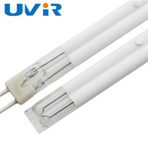 Wholesale White Quartz Twin Tube Infrared Lamps With 500mm Heat Efficiency from china suppliers