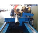 Axes Awning Pergola Tube Roll Forming Machine 0.6mm - 1.2mm Laser Welding