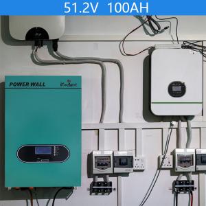 Wholesale Grade A Lifepo4 Battery Pack Bms Home 51.2v 100ah Lithium Wall Battery from china suppliers