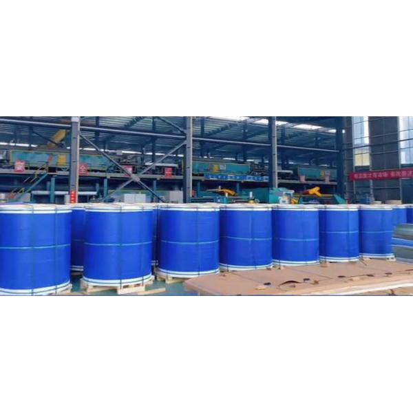 3000 Series 3003 High Brightness Blue Color Coated Aluminum Coil