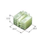 Copper Alloy Korea Electric Terminal MG610071 MG620072 6.0*24.5*0.8 Industrial