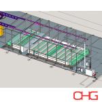 Customized Dipping Pretreatment Tank For Aluminum Profiles Powder Coating Line